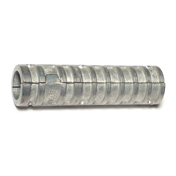 Midwest Fastener Long Lag Shield, 1/2" Dia, Alloy Steel Zinc Plated, 25 PK 04188 - main